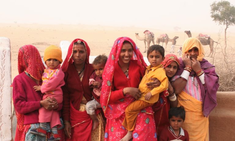Indien, Rajasthan, Kamel-Trekking, Wüste Thar, Menschen