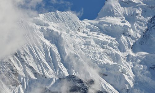 Nepal: Gletscher an der Annapurna IV