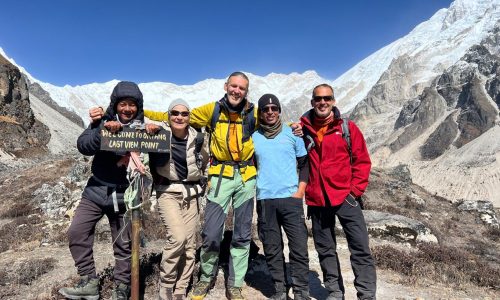 HFT-Gruppe auf dem Trek zum Kanchenjunga Base Camp | Herbst 2025