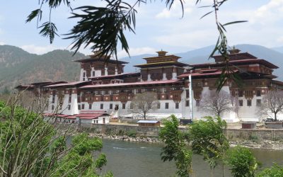 Bhutan: Klosteranlage in Punakha