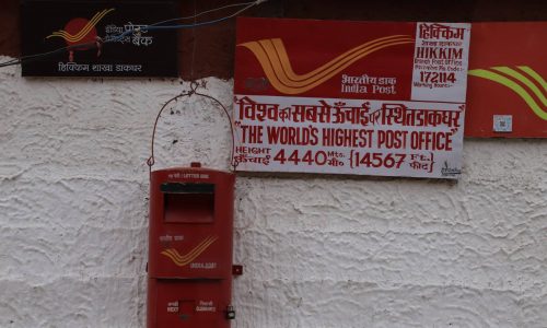 Höchste Post der Welt 4440 m | Hikkim bei Kaza | Spiti | Indien