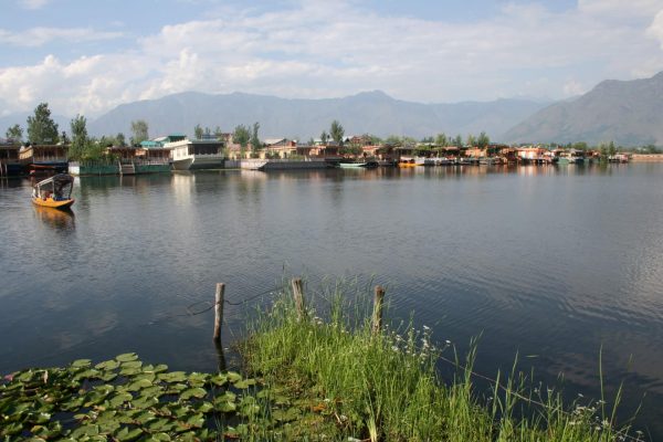 Dhal-See in Srinagar (Kaschmir)