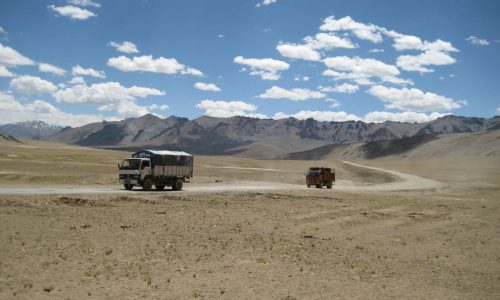 Indien, Ladakh, Hochebene, Leh-Manali-Road