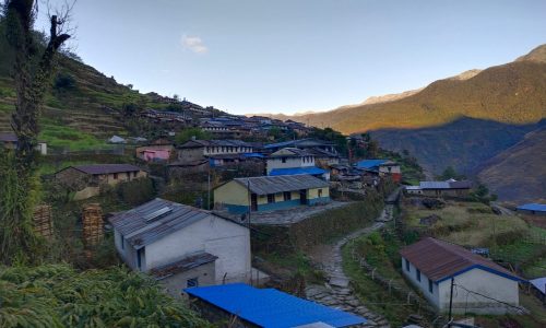 Tanting Village, Sikles Trek in Nepal (T116)