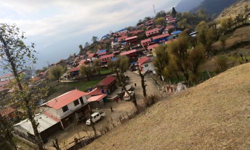 Ghalegaon Village, Nepal, Sikles Trek (T116)