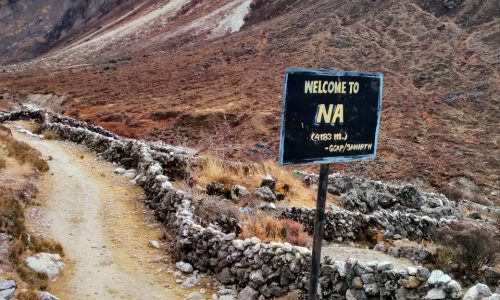 Nepal | Trek durch Rolwaling | Das Örtchen Na auf 4183 m